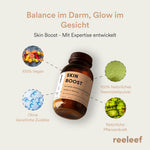 	 Reeleef Glass Skin Boost . Neem Pulver in Neem Kapseln für Schönheit von innen und Hautpflege von innen